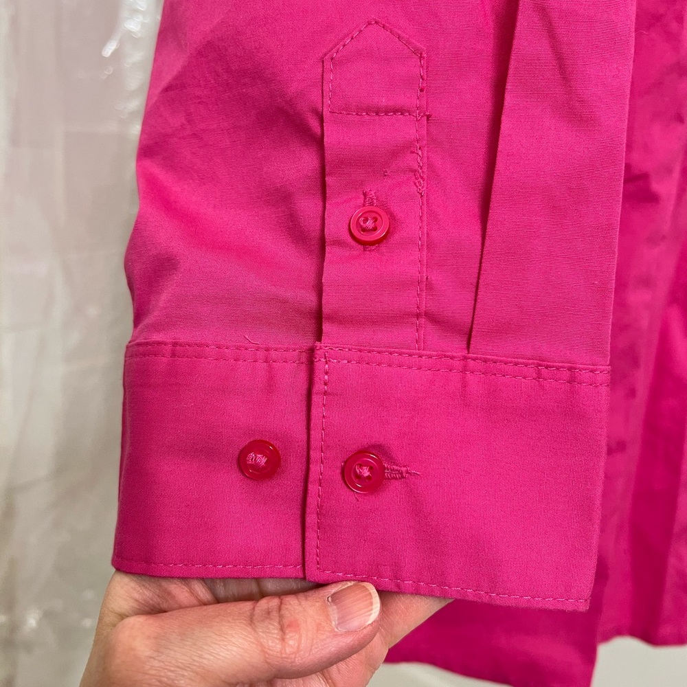 Lee Riders Button Down Pink Shirt Size XXL - Picture 5 of 8